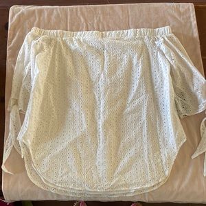 White Off The Shoulder Top